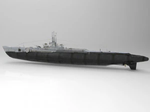 uss trigger in 3ds and obj formats 3D Model