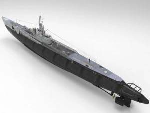 uss trigger in 3ds and obj formats 3D Model
