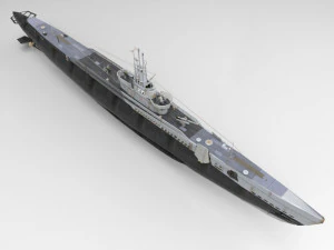 uss trigger in 3ds and obj formats 3D Model
