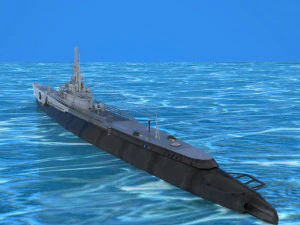 uss trigger in 3ds and obj formats 3D Model