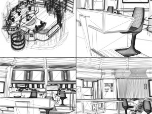 sephora bridge in obj and fbx format 3D 模型