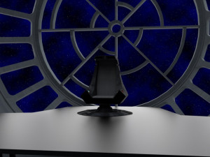 imperial throne room in obj and fbx formats 3D 模型