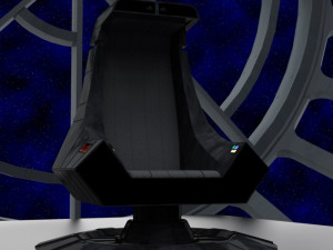 imperial throne room in obj and fbx formats 3D 模型