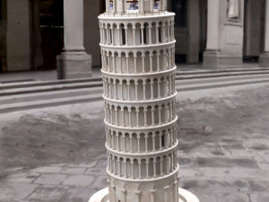 leaning tower of pisa in obj and fbx formats 3D 모델