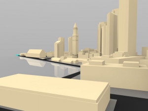 boston cityscape in 3ds and obj format 3D 模型