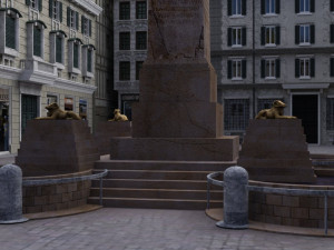 circus minimus in obj and fbx formats Model 3D