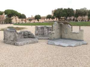 medieval ruins in fbx and obj formats Model 3D