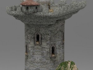 dragons tower 3Dモデル
