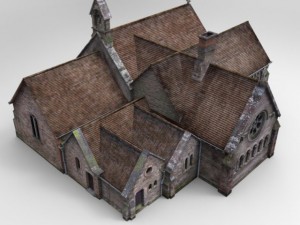 church Modèle 3D