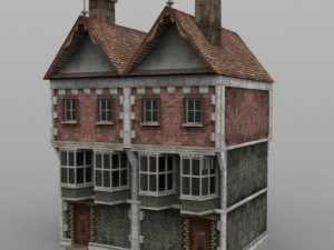 merchant house 3D 모델