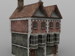 merchant house 3D 모델