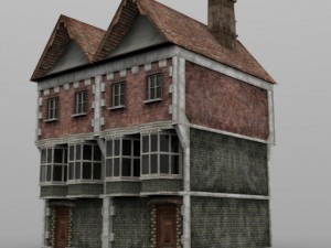 merchant house 3D 모델