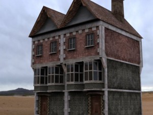 merchant house 3D 모델