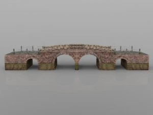 country lane bridge 3D Model