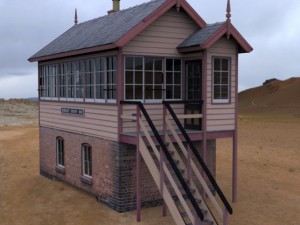 gwr signal box 3D मॉडल
