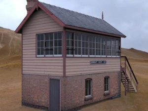 gwr signal box 3D Model