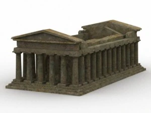 temple 3D Model