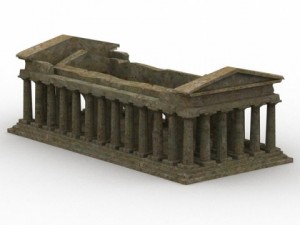 temple 3D Model
