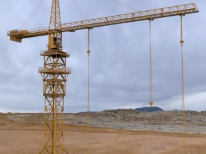 tower crane Modello 3D
