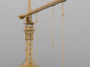 tower crane Modelo 3D