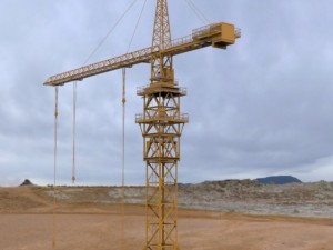 tower crane Modelo 3D