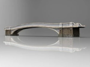 bow bridge 3D Model
