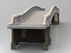 bow bridge 3D Model