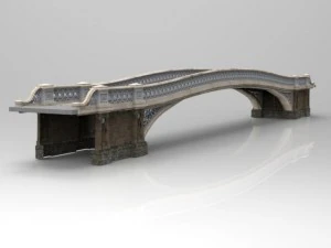 bow bridge 3D Model