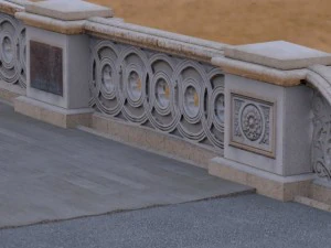bow bridge 3D Model