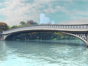 bow bridge 3D 模型