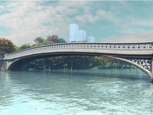 bow bridge 3D Model