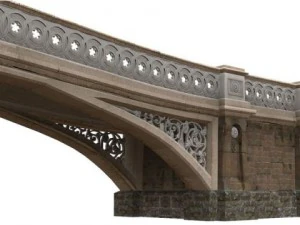bow bridge 3D Model