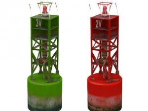 navigation buoys 3D Model