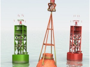 navigation buoys 3D Model