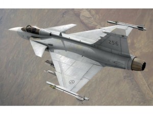 jas 39 gripen jet Modello 3D