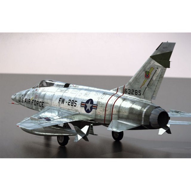 super sabre Modelo 3D .c4d .max .obj .3ds .fbx .stl .blend 