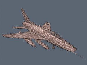 super sabre Modelo 3D