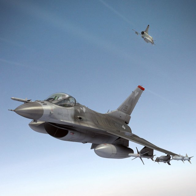 f16 3D Model .c4d .max .obj .3ds .fbx .stl .blend 