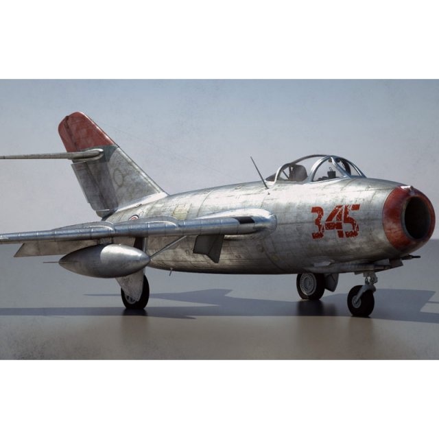 mig 15 3D मॉडल .c4d .max .obj .3ds .fbx .stl .blend 