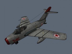 mig 15 3D मॉडल