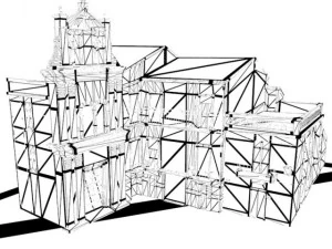 italian piazza 3D Model