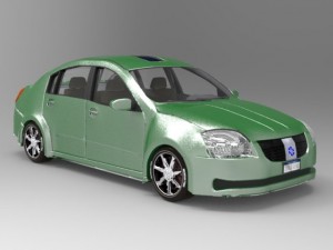 vandura family sedan 3D-Modell
