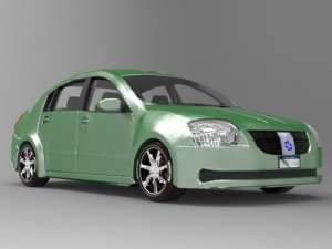 vandura family sedan 3D-Modell