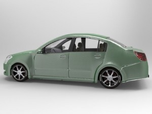 vandura family sedan 3D-Modell