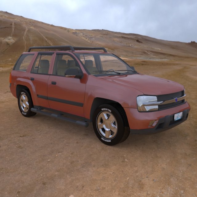 trailfinder suv 3D-Modell .c4d .max .obj .3ds .fbx .stl .blend 