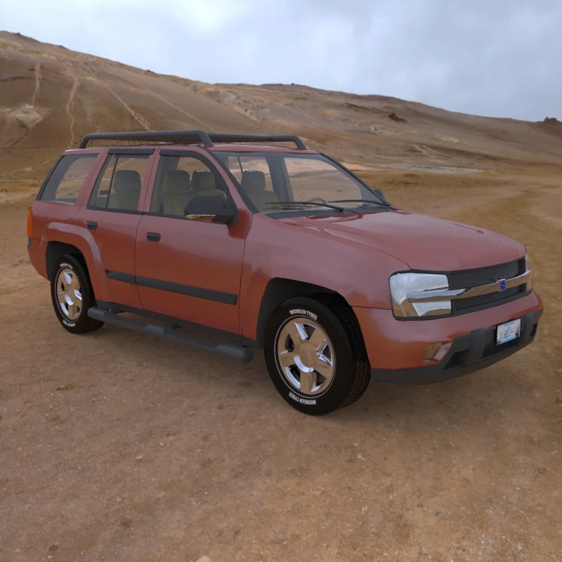 trailfinder suv Modello 3D .c4d .max .obj .3ds .fbx .stl .blend 