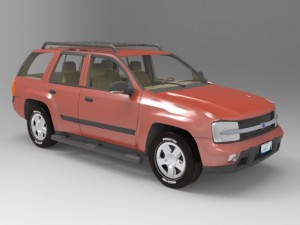 trailfinder suv 3D-Modell