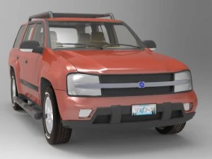 trailfinder suv Modello 3D