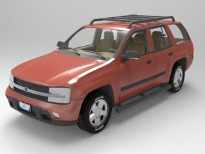 trailfinder suv 3D-Modell