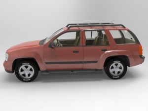 trailfinder suv 3D-Modell
